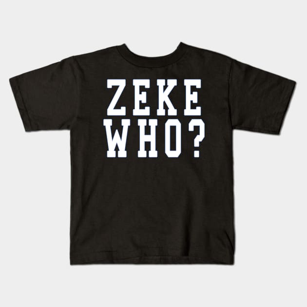 Zeke Who? shirt Kids T-Shirt by Saymen Design